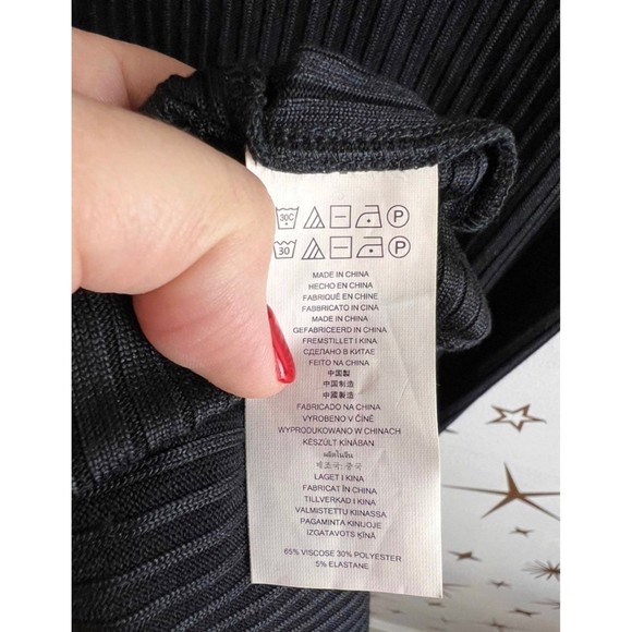 MICHAEL Michael Kors Ribbed Bodycon Dress Small - Picture 6 of 10
